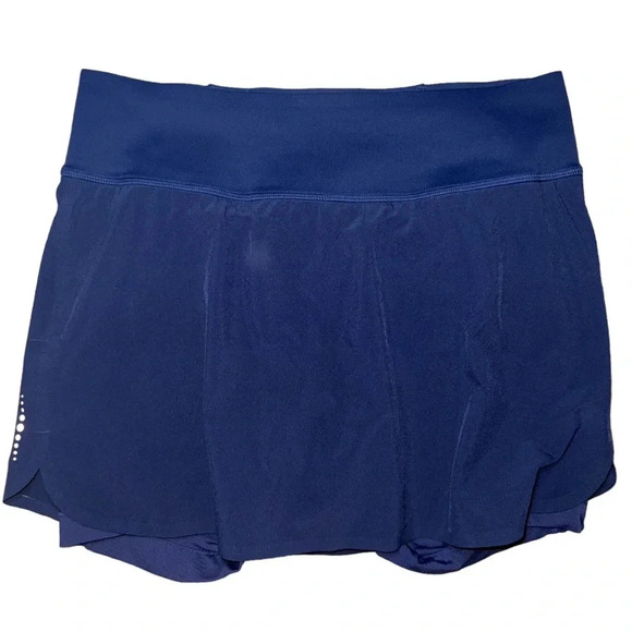 Title Nine Bonded Ultralight Running Skort Navy Skirt Tennis Pickeball Small - Picture 4 of 8